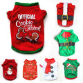 Pet Dog Clothes Christmas Decoration Costume Cute Cartoon Clothes For
